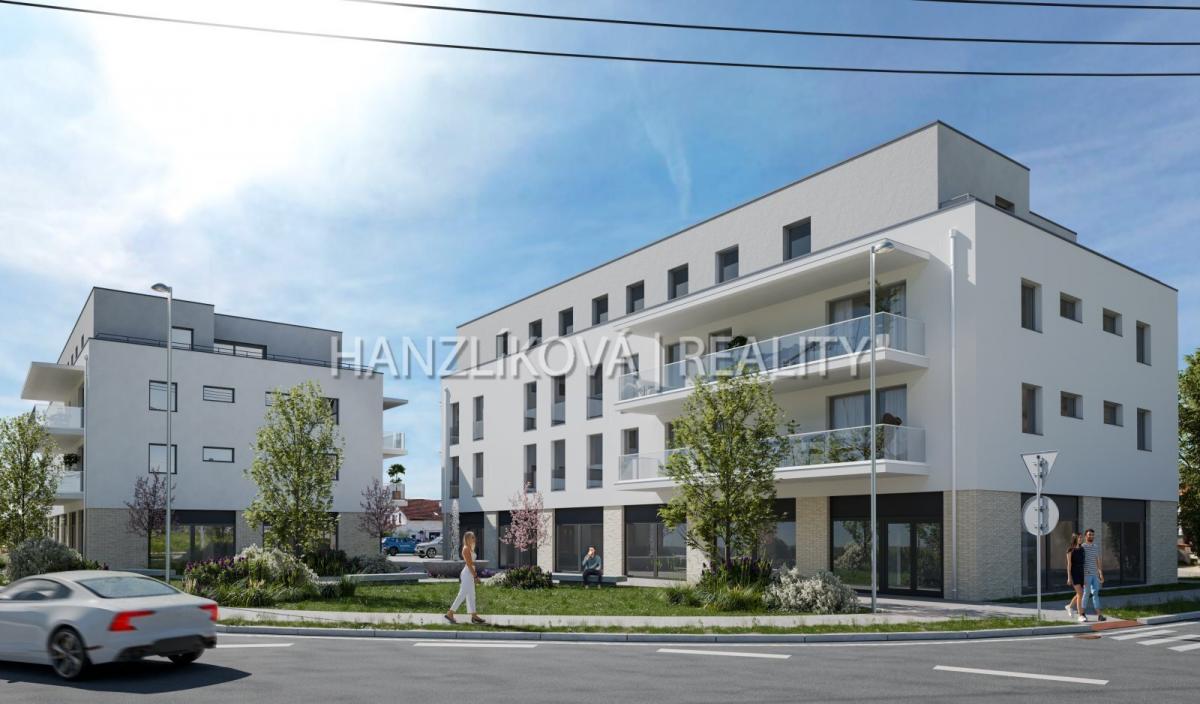 vizualizace bytového domu Rožnov