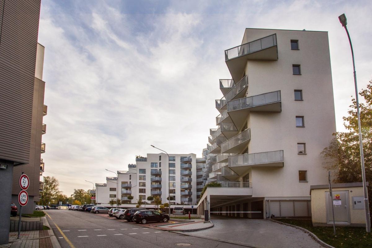 Pronájem nového bytu 1+kk s balkonem, byt B.5.8, rezidence DLOUHÁ LOUKA 2.etapa