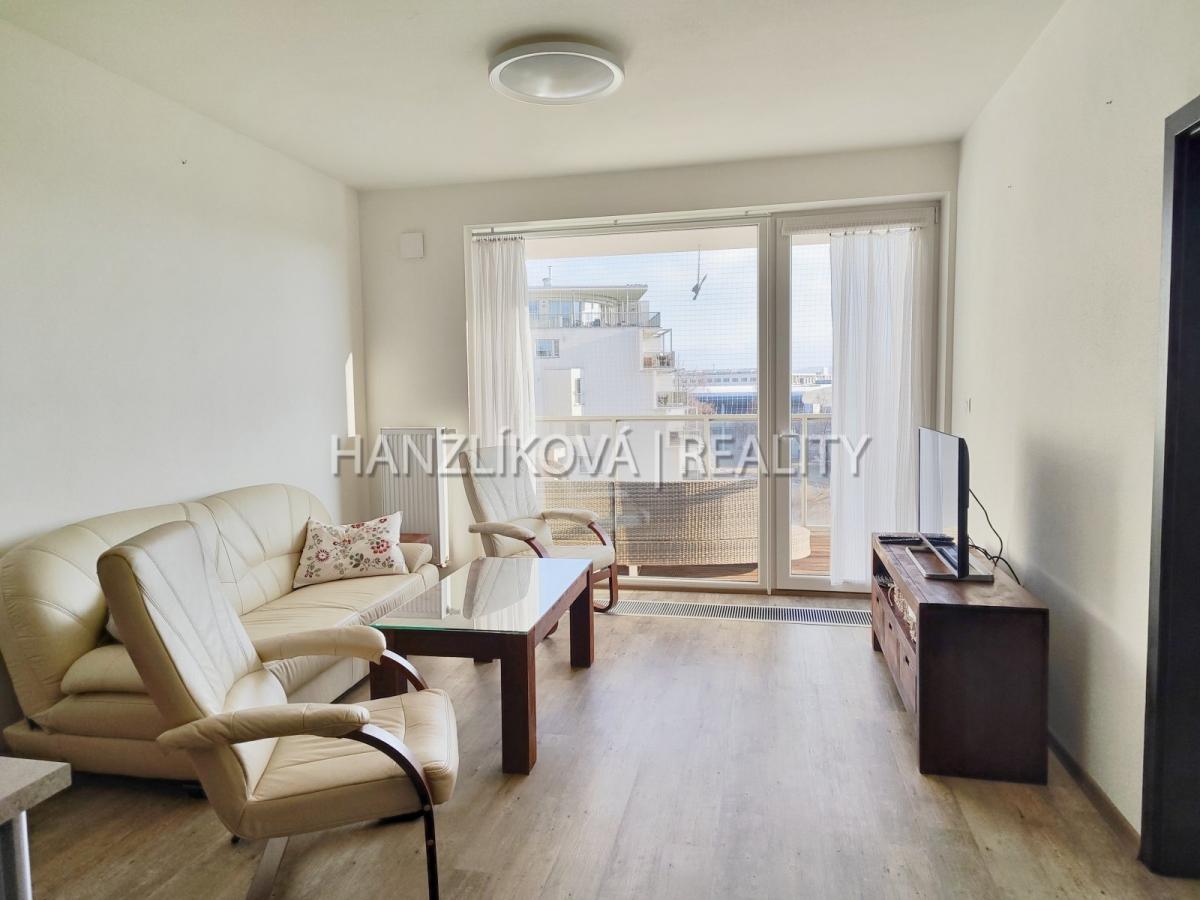 Obývací pokoj, pronájem bytu 2+kk, Dlouhá Louka, České Budějovice
