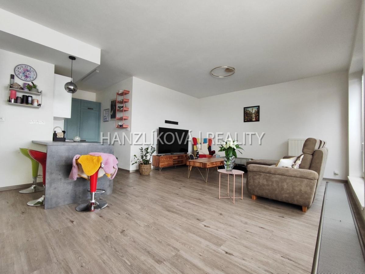 Obývací pokoj, pronájem bytu 3+kk, Volejbalistů, České Budějovice