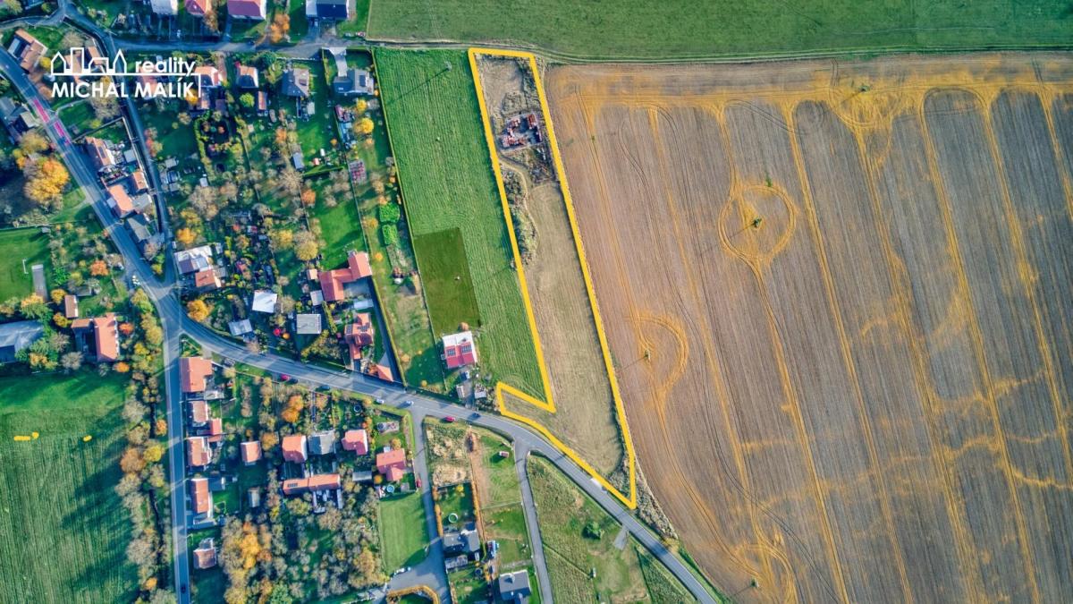Prodej stavební pozemek se základovou deskou 8878 m2, Olšovec