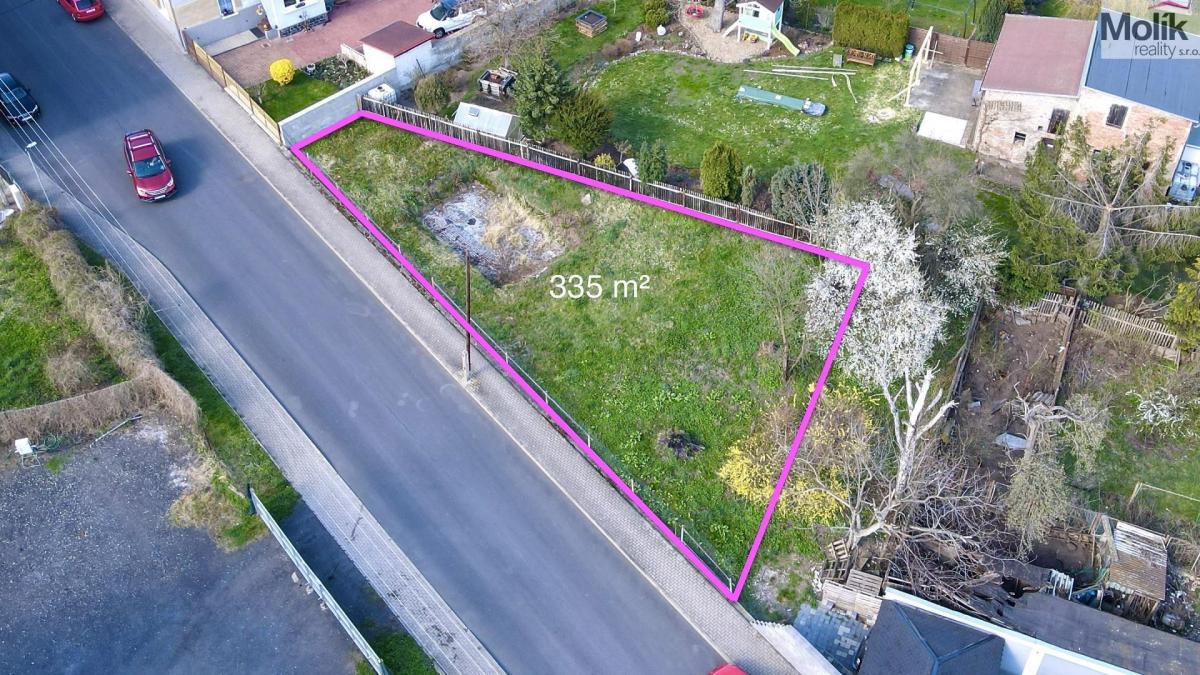 Prodej zahrady 335 m2, ul. Alejní, Krupka - Bohosudov