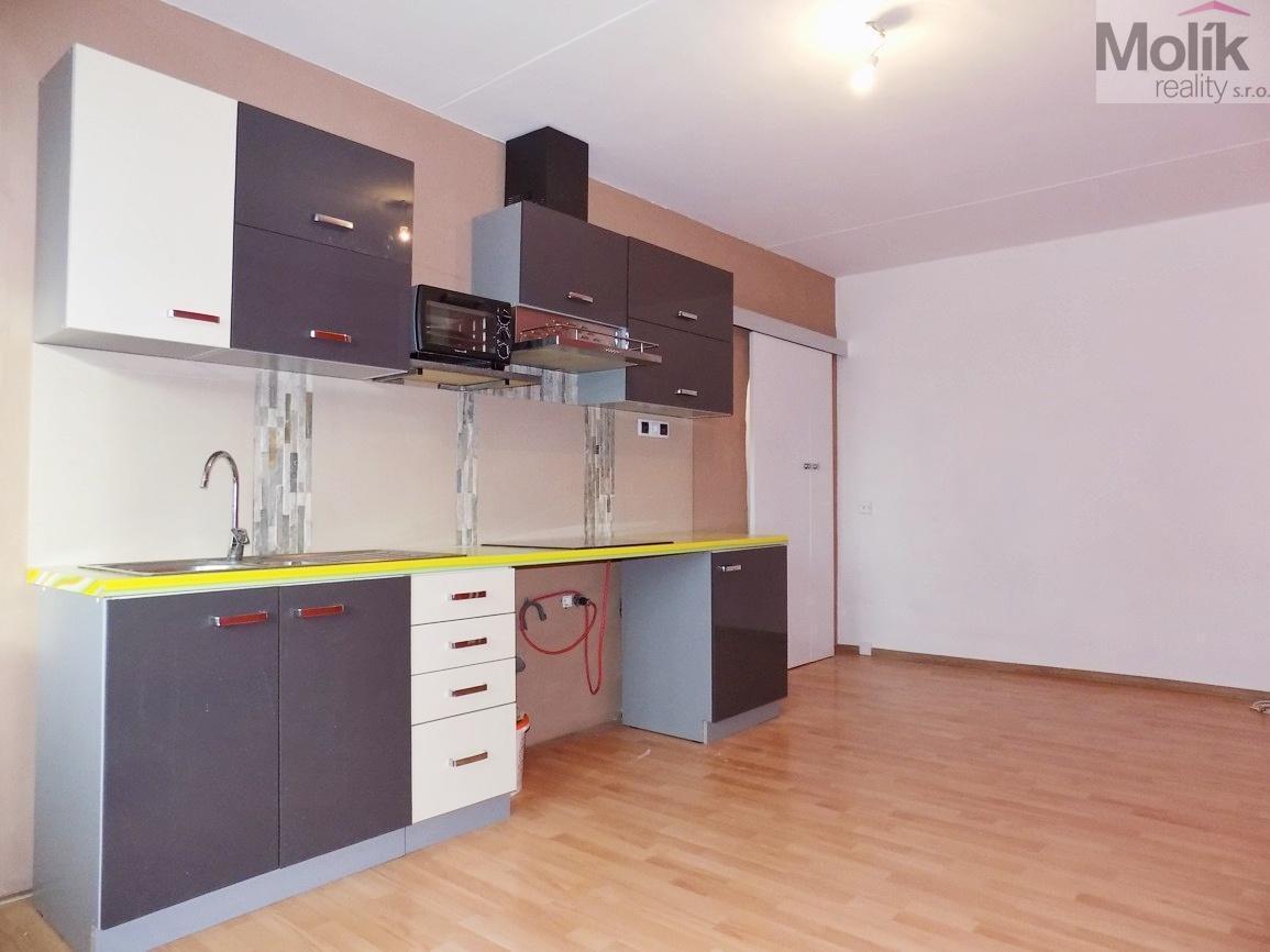 Pronájem bytu 1+1 s lodžií, Fügnerova ulice, Bílina