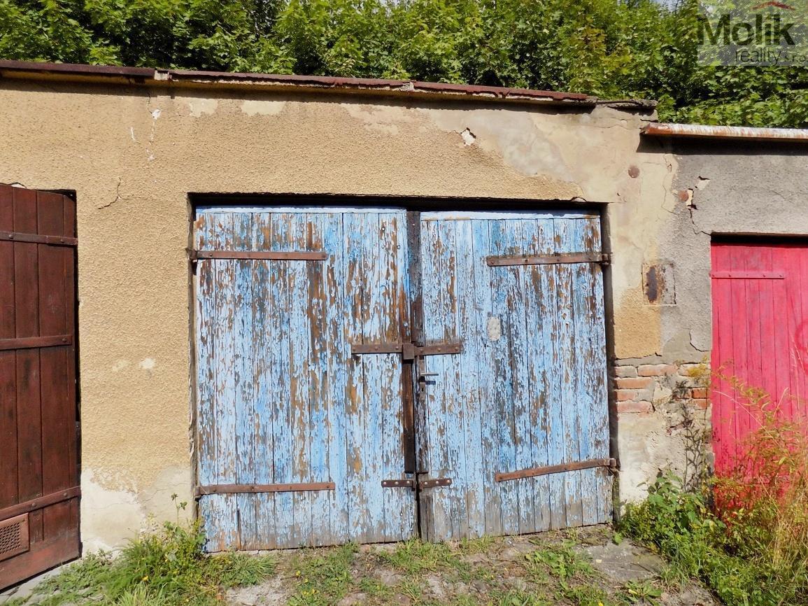 Prodej garáže 20 m2, Košťany-Střelná u zahradní kolonie