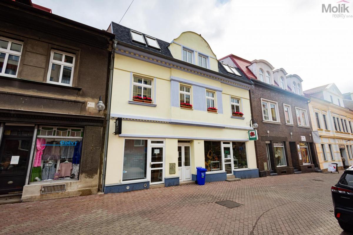 Dům se dvěma komerčními prostory a bytem 5+1, Litvínov