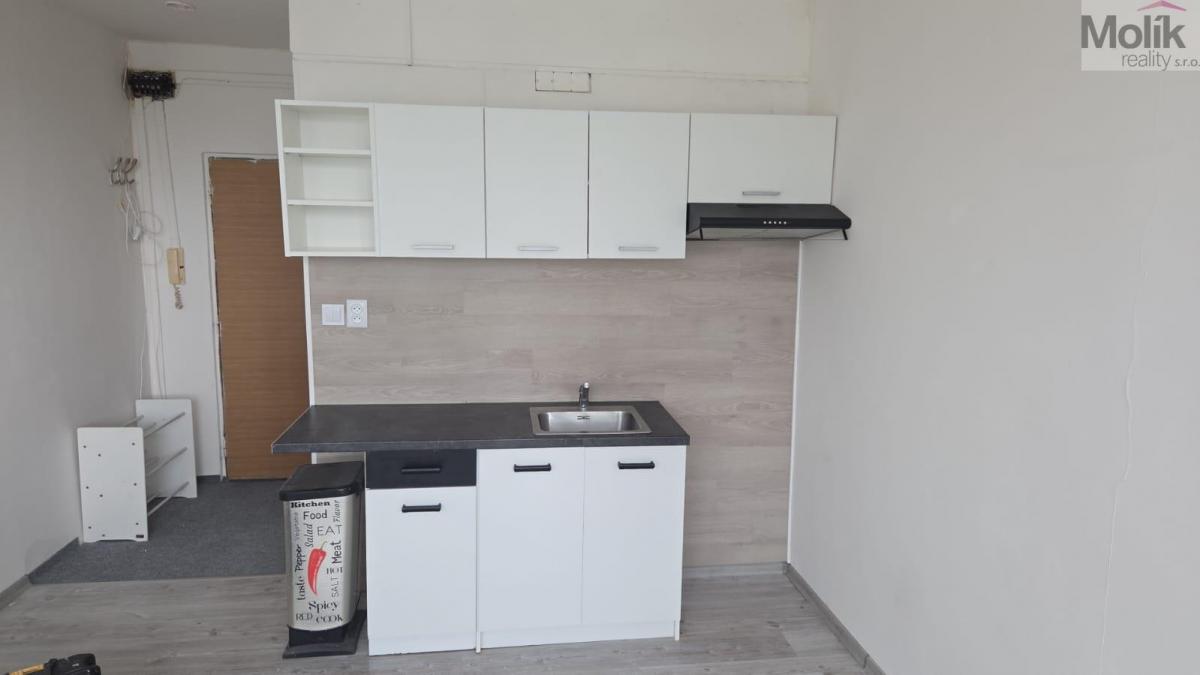 Pronájem byt 1+kk ploch 28 m2, balkon, Klášterec nad Ohří, Budovatelská