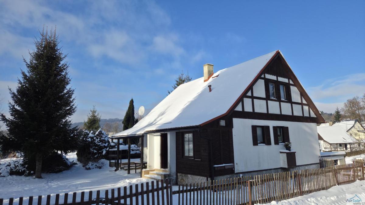 Rodinný dům 130 m, 4+1, pozemek 1868 m, Krompach