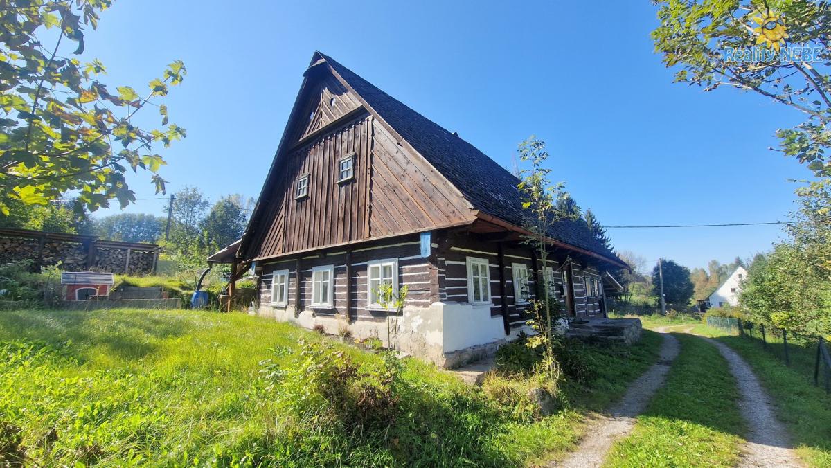 Prodej chalupy 3+1, 250 m2, Chvaleč, pozemek 1284 m2