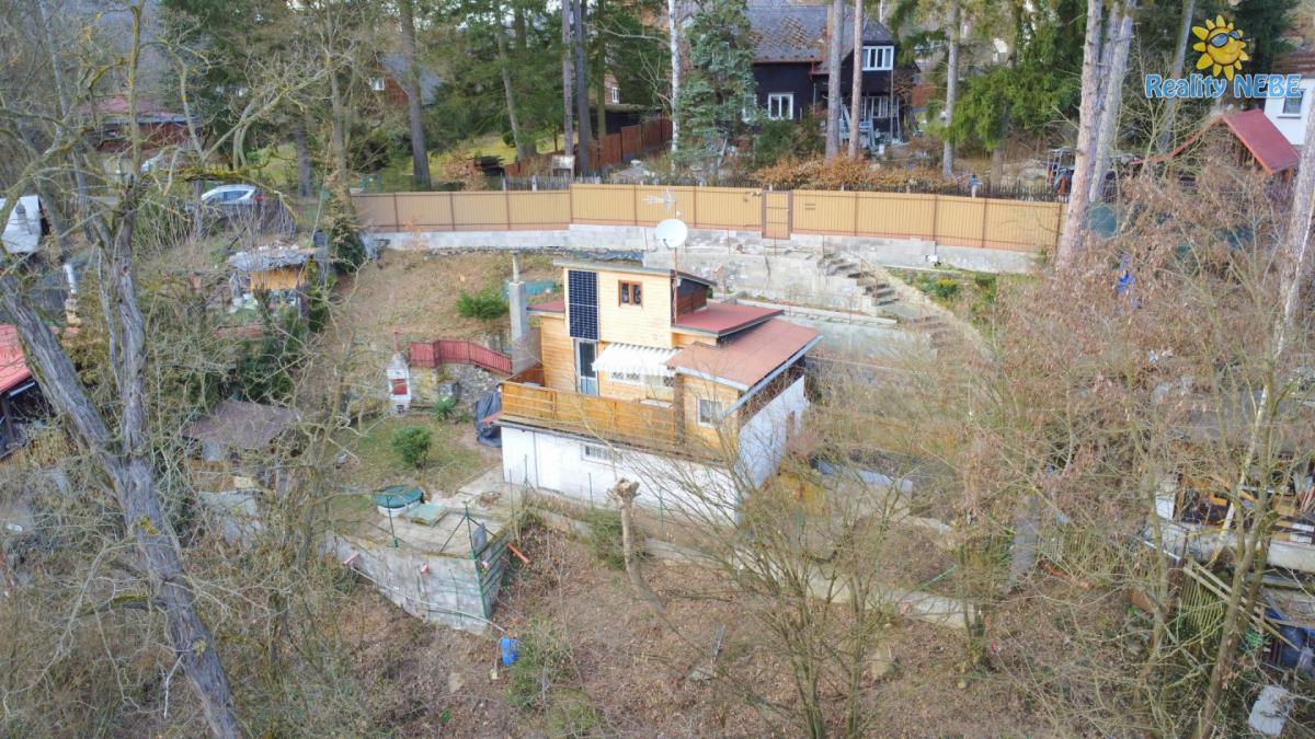 Prodej celoroční chaty 56m2 Jílové u Prahy - Luka pod Medníkem