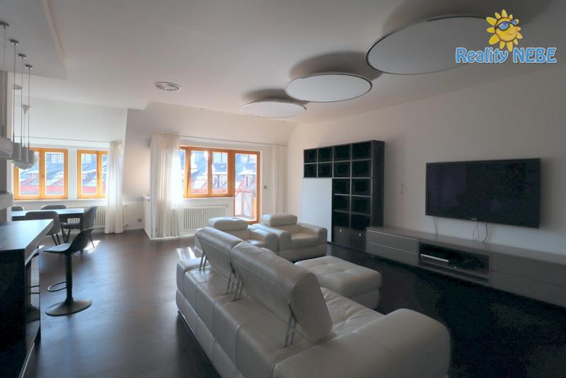 Pronájem bytu 3+kk/B/G, 200 m2, Na Okraji, Praha 6, Petřiny