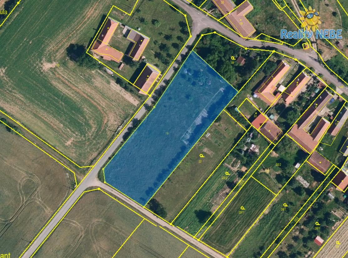 Prodej pozemku, 3572 m2, Rešice - Kordula