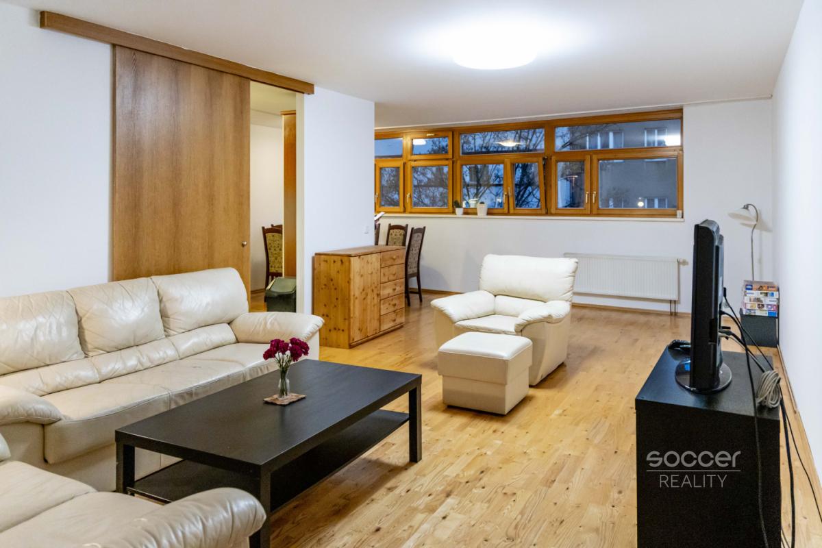 Pronájem krásného bytu 4+kk/B/PS,107 m2, Praha  5 - Smíchov, ul. Ostrovského.