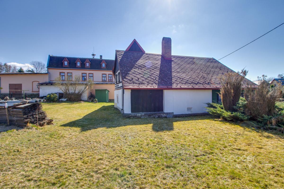 Prodej chalupy 3+kk, 145,3 m², stojící na pozemku o velikosti 739m2, obec Mařenice, okres Česká Lípa