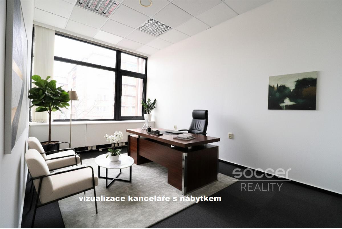 Pronájem kanceláře 17,19 m2 ulice Sokolovská