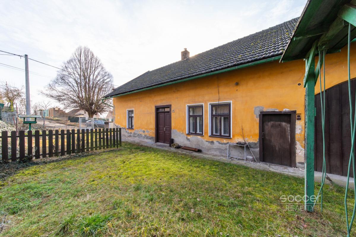 Prodej rodinného domu 4+kk/Stodola/zahrada, Kly, Dolní vinice.