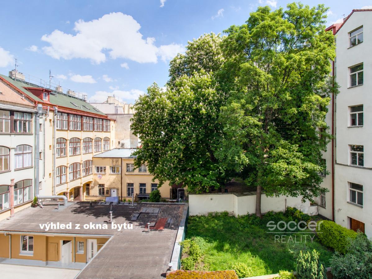 Slunný byt 2+kk se spacím patrem, po rekonstrukci, Praha 3 – Žižkov