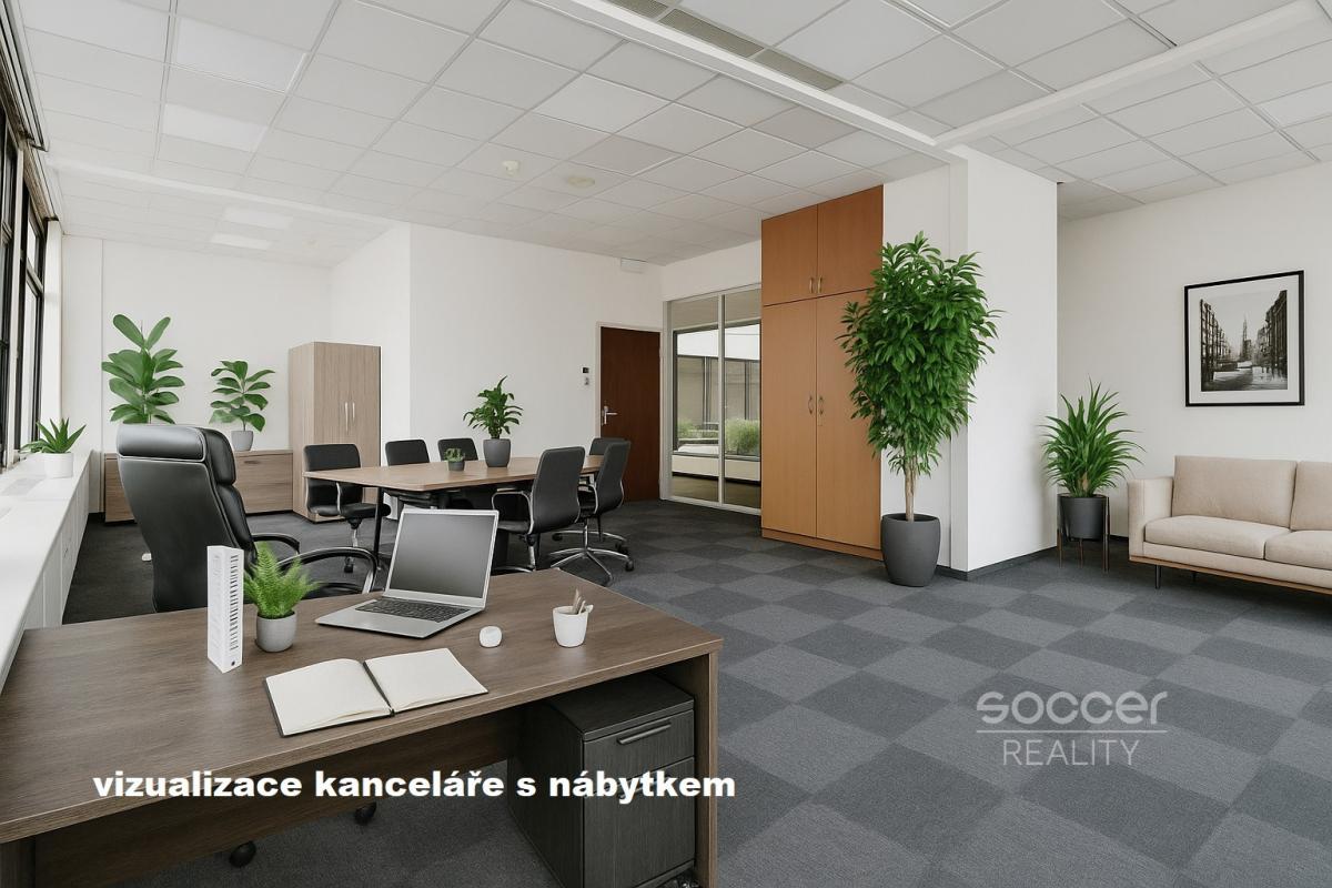 Pronájem kanceláře 66,4 m2 ulice Sokolovská