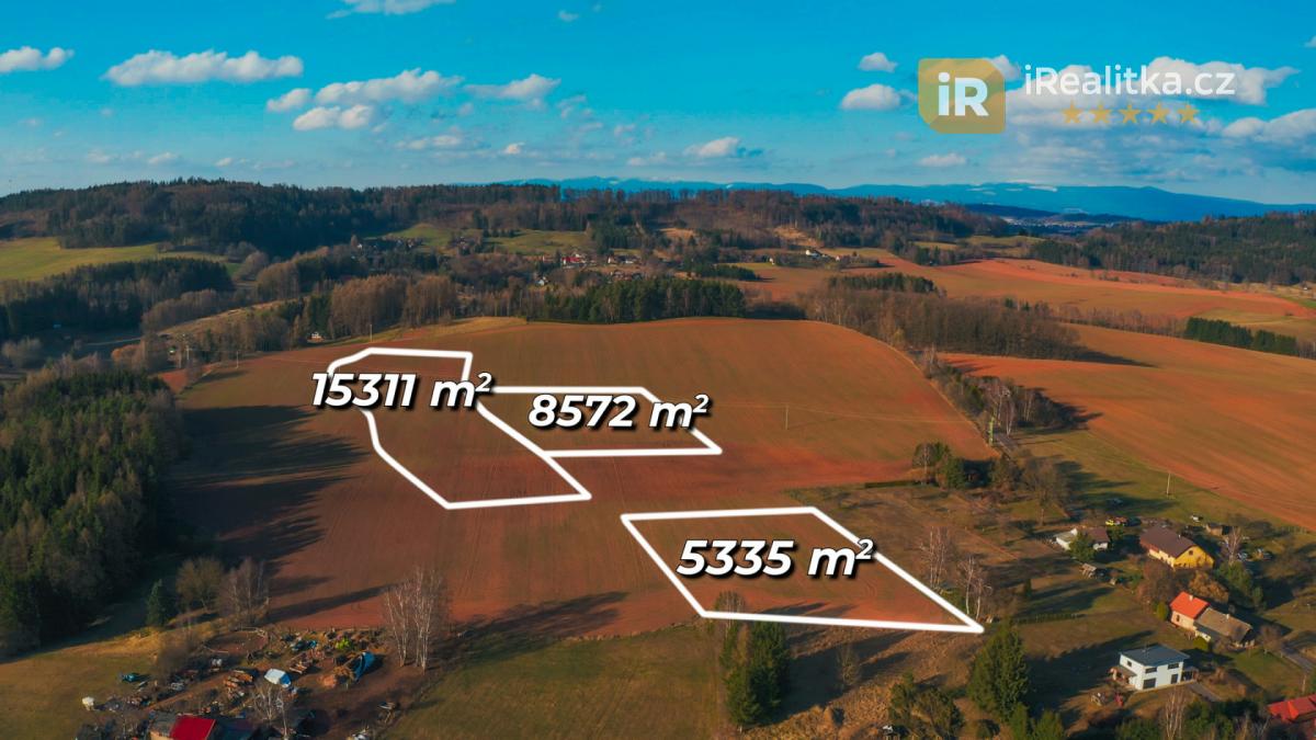 Prodej zemědělského pozemku 29.218 m2 - Nová Paka