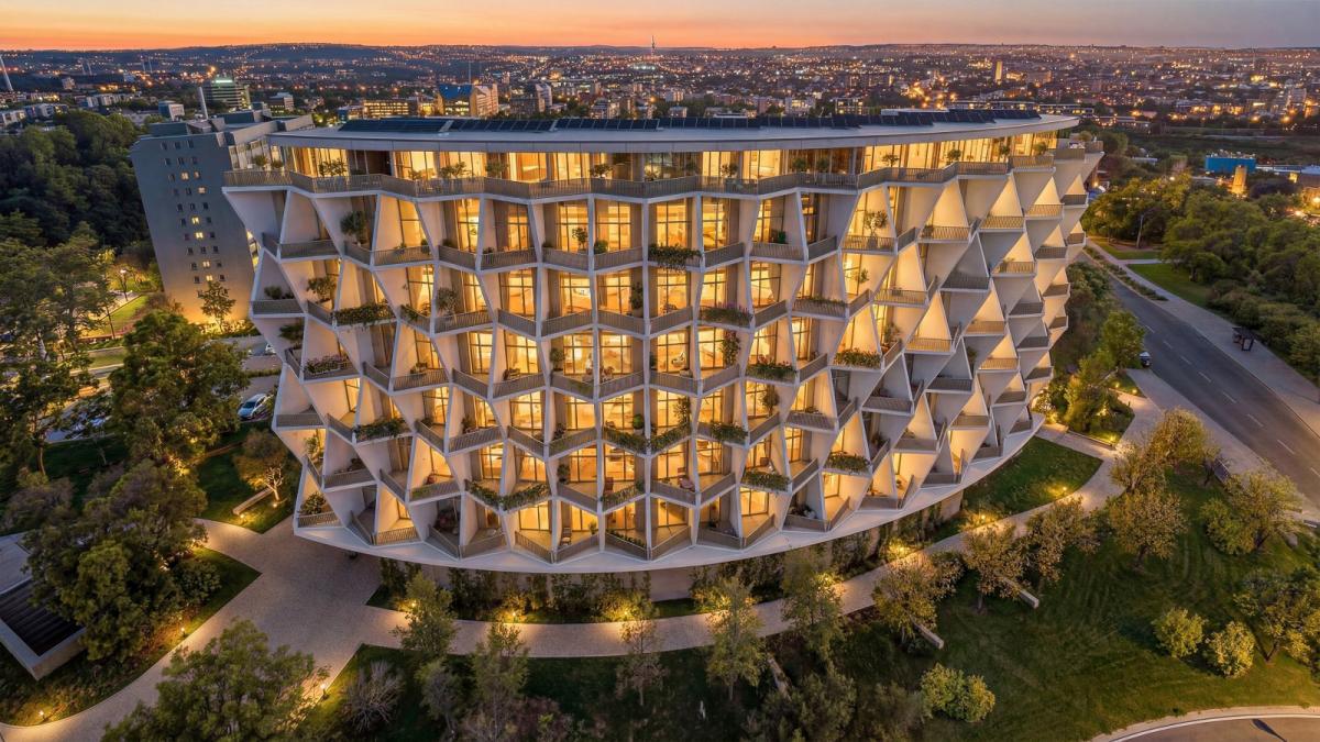 City Lofts Chodov - developer GARTAL - večerní.jpg
