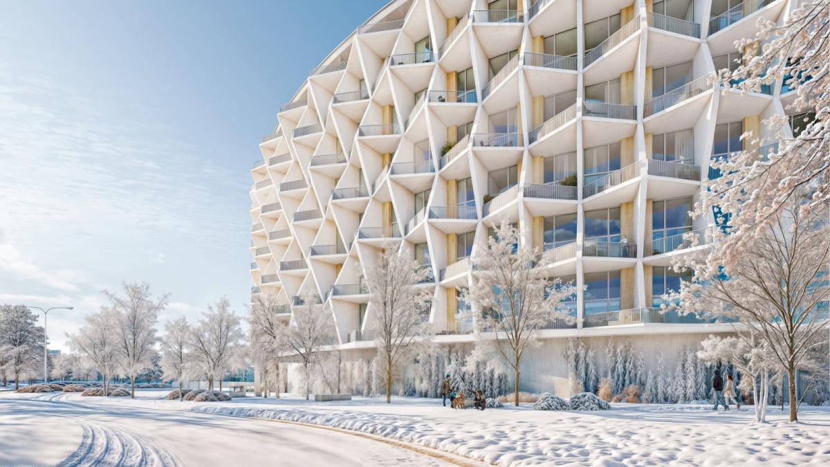 City Lofts Chodov - developer GARTAL - zimní.jpg