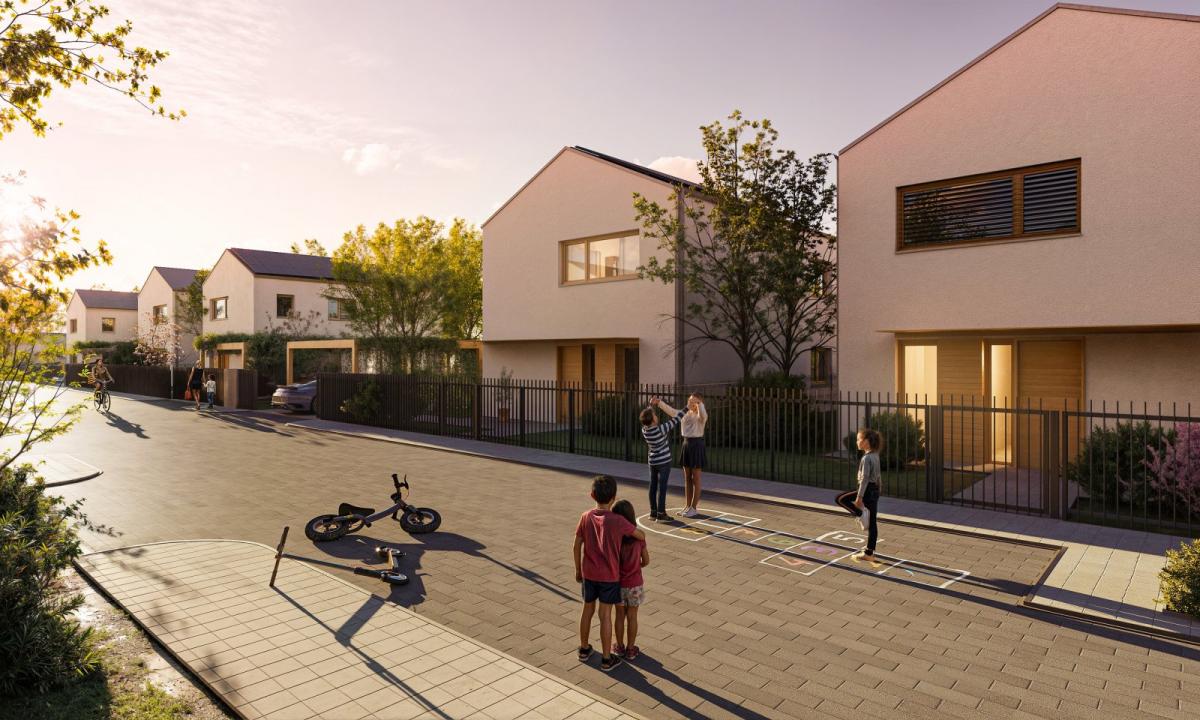 Signature Kolovraty - dům na klíč - klidné sousedství - podvečer - Developer GARTAL.jpg