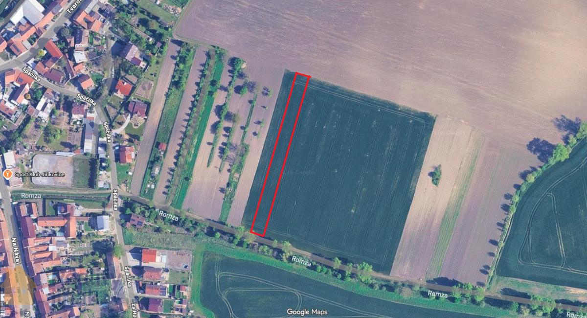 Prodej pozemku pro bydlení, 1854 m2, Jiříkovice