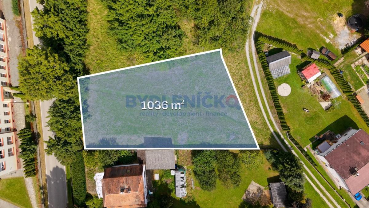 Prodej stavebního pozemku, 1 036 m², Chvalšiny, CHKO Blanský les, okres Český Krumlov