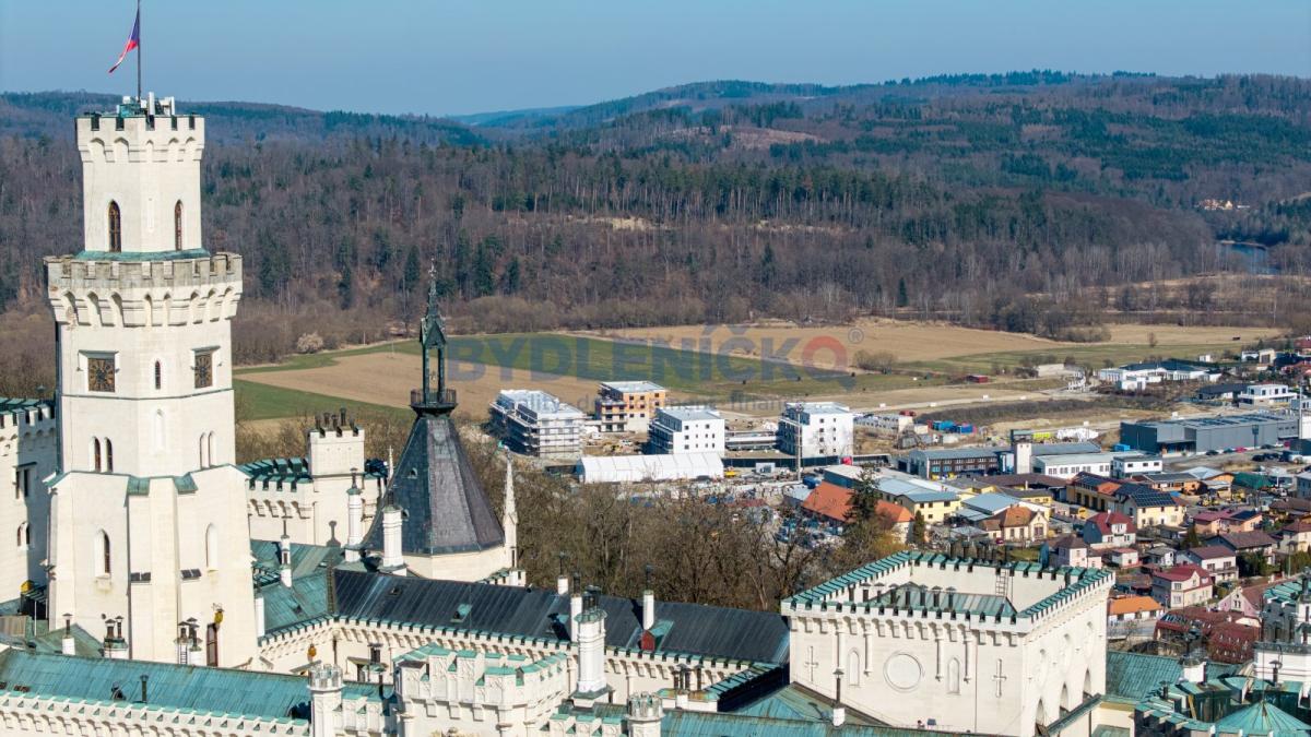 Prodej bytu 2+kk s balkonem, 54 m2, Hluboká nad Vltavou