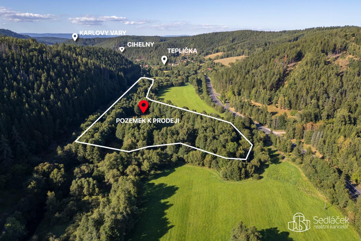 Prodej zemědělského pozemku 40 299 m² – Teplička