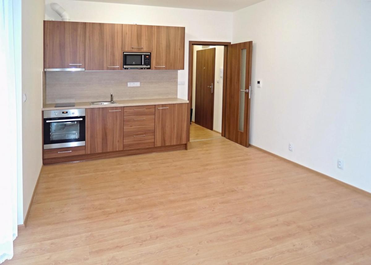 Pronájem nezařízeného bytu 1+kk 38m2 s balkonem Brno  - Ponava