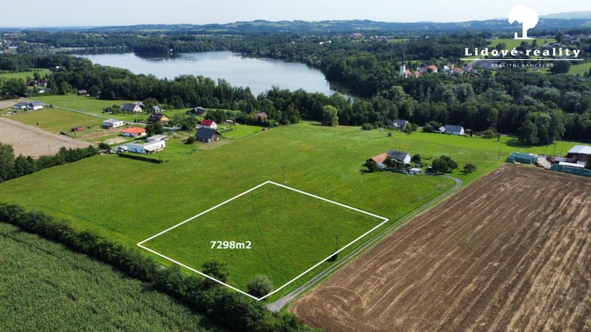 Prodej pozemku Lučina, 7298 m2