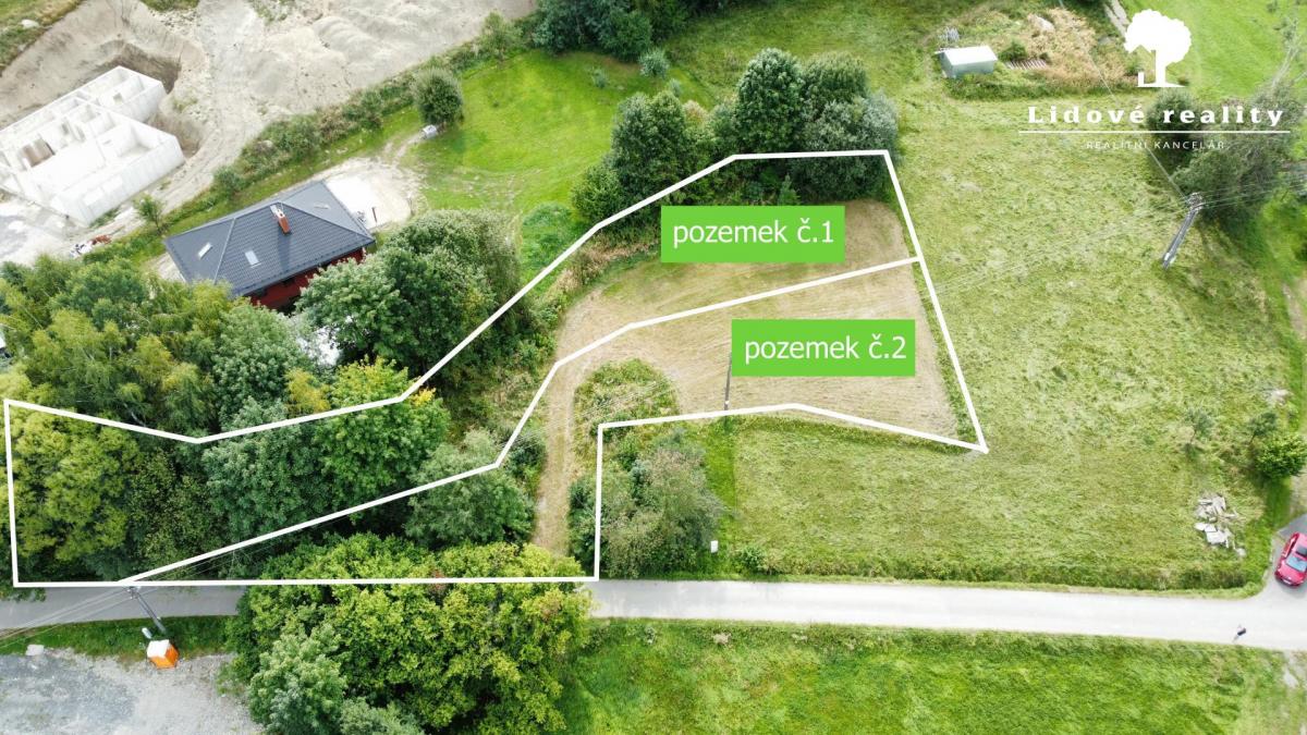 Prodej stavebního pozemku 950 m2 Písek