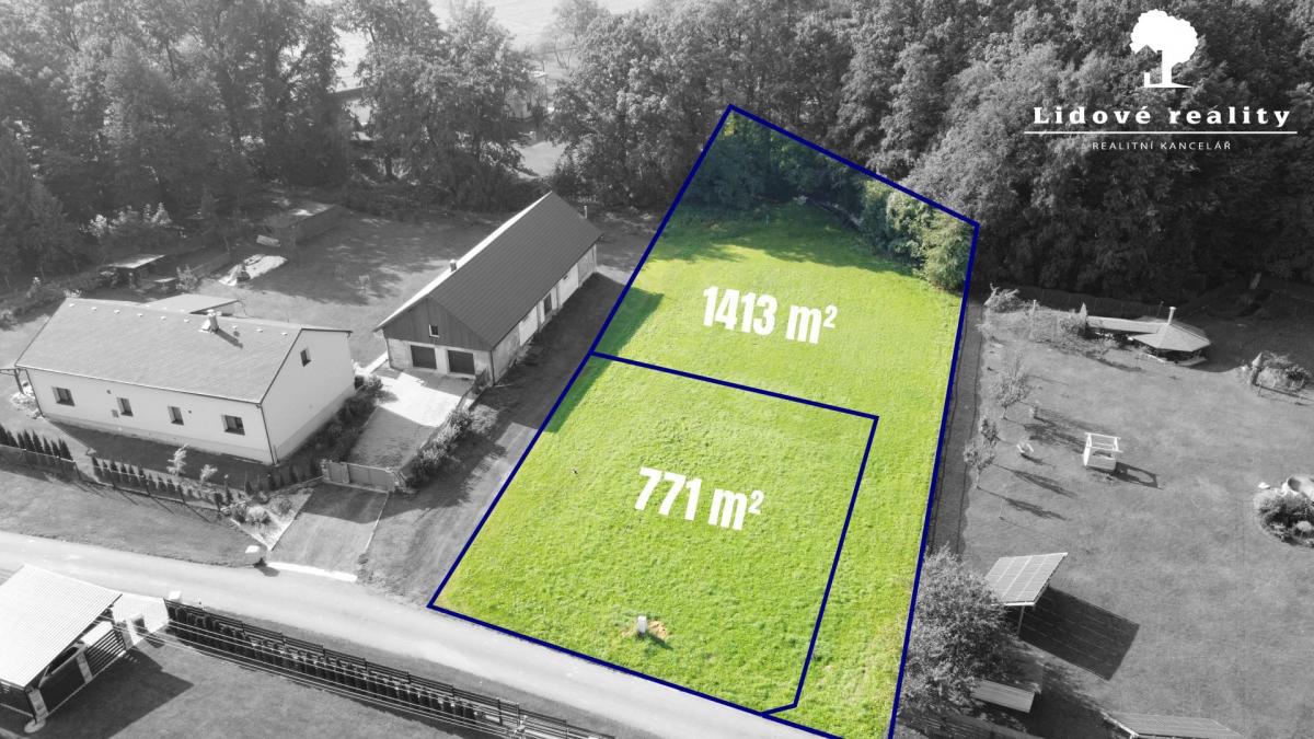 Prodej dvou stavebních pozemků  Bukovice u Dobratic