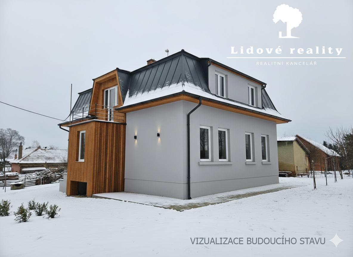 Prodej rodinného domu 140 m2, pozemek 954 m2  Pustějov