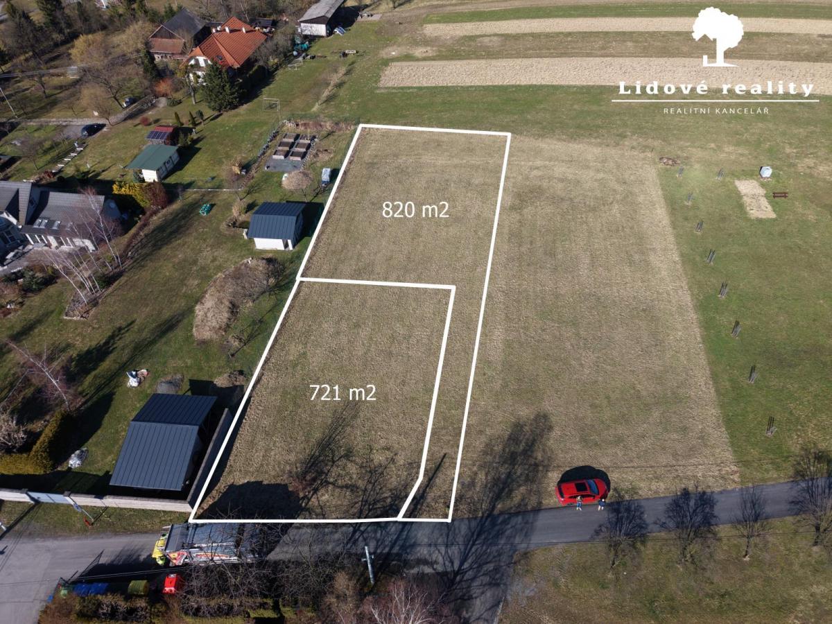 Prodej stavebního pozemku 820 m2, Příbor