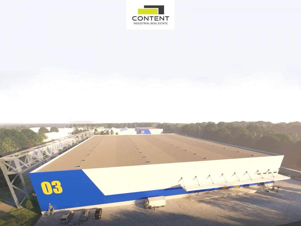 Pronájem novostavby skladu, výrobních prostor 2.700 m², Zvěřínek