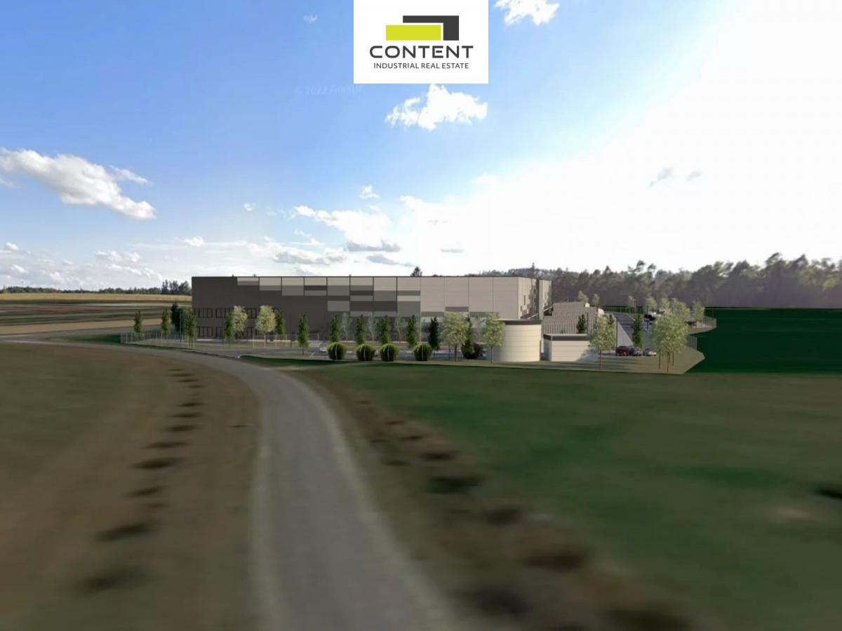 Pronájem novostavby skladu, výrobních prostor 15.600 m², Chotoviny, D3