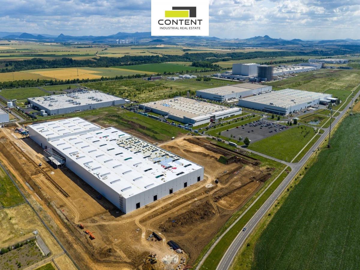 Pronájem skladu, výrobních prostor 3.000 m², Žatec - Triangle, D7