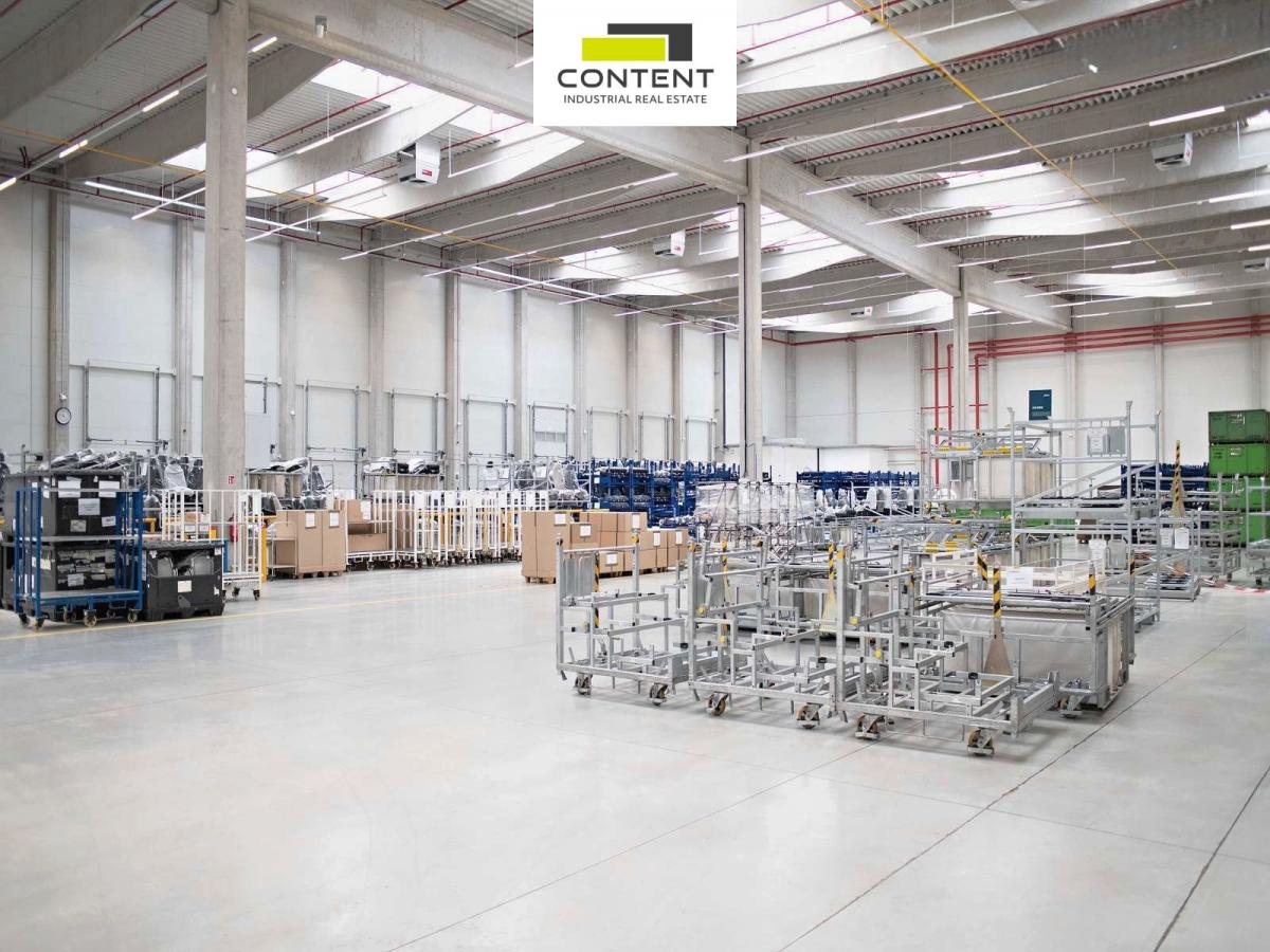 Pronájem kvalitních industriálních prostor 18.781 m², Plzeň - Nýřany