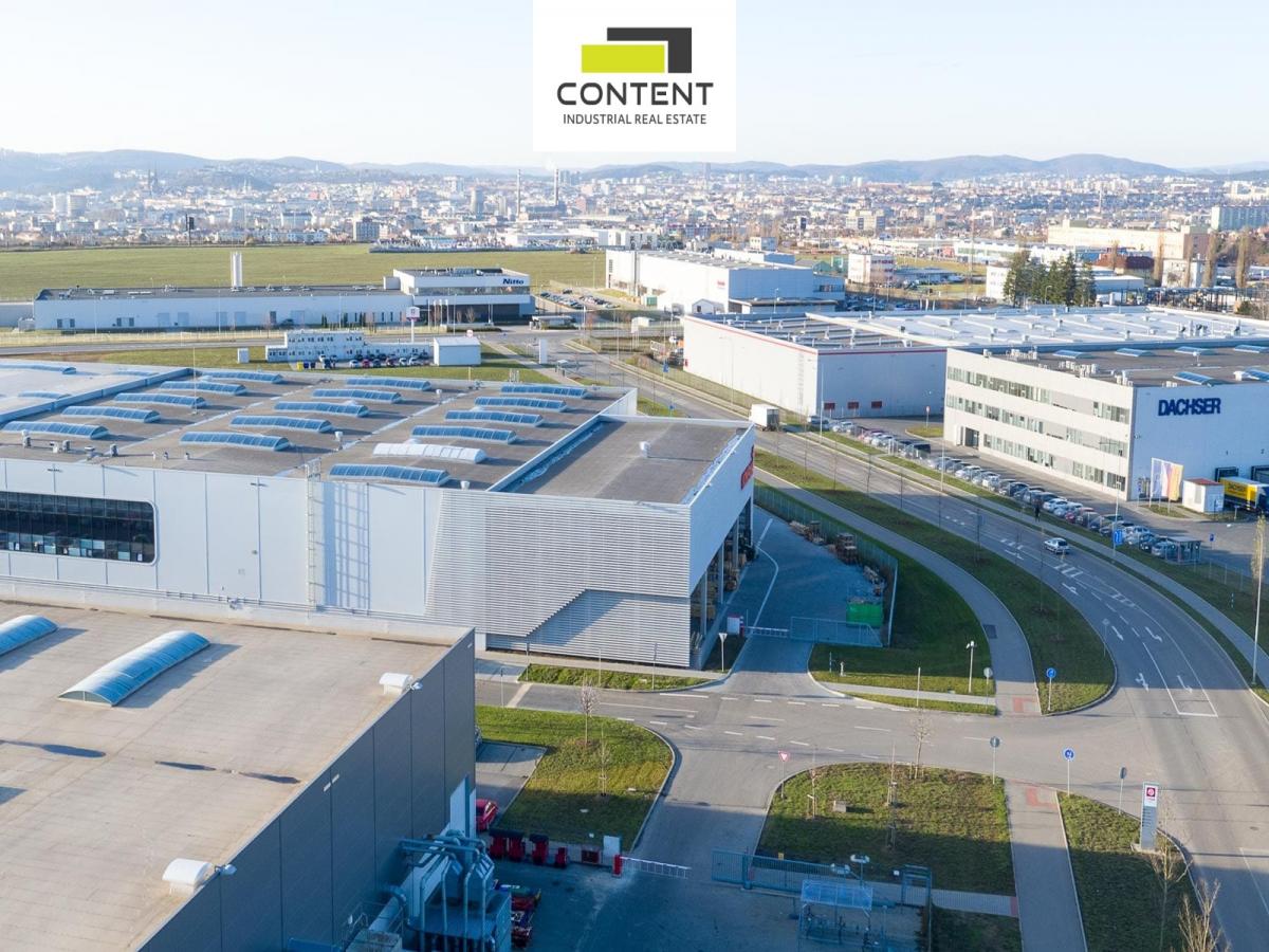 Pronájem kvalitních industriálních prostor 14.966 m², Brno - Slatina