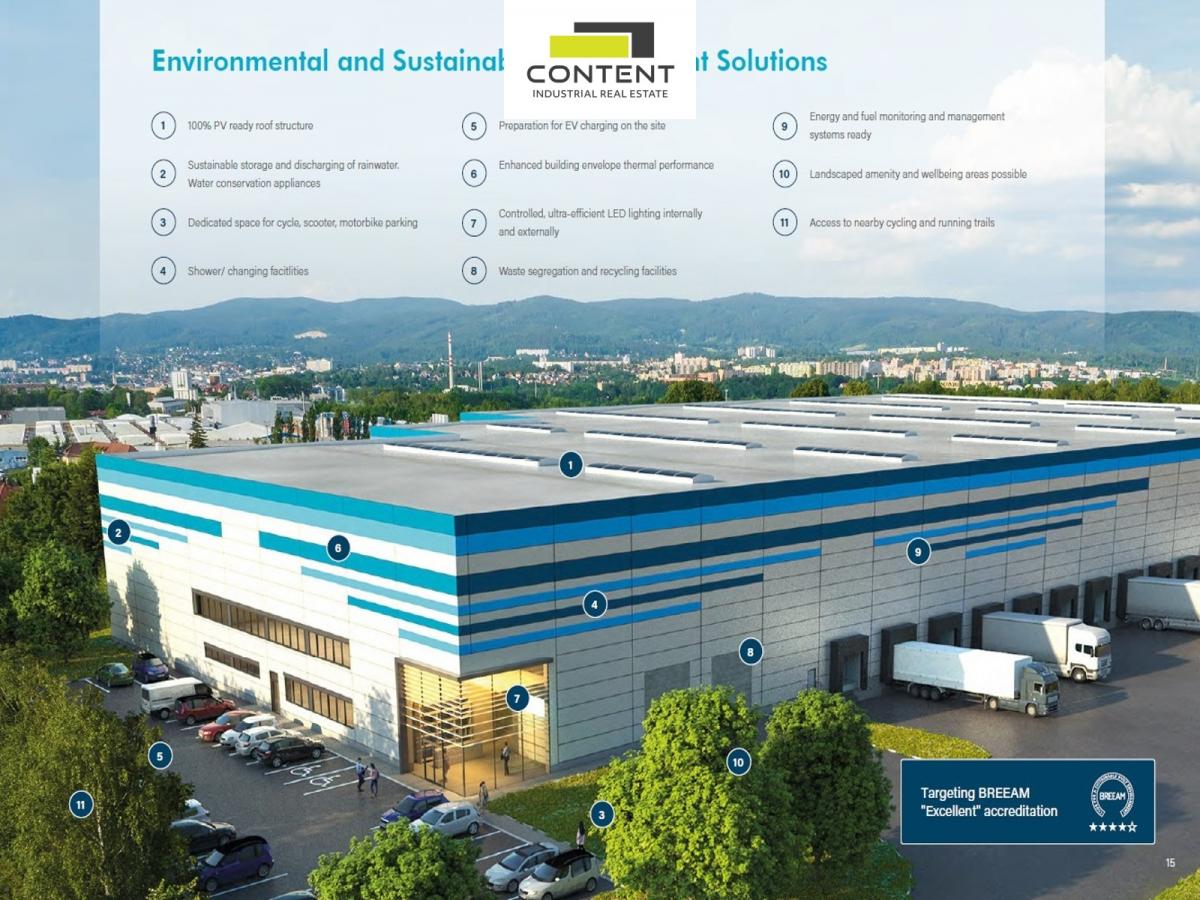 Pronájem skladu, výrobních prostor  6.200 m², Liberec