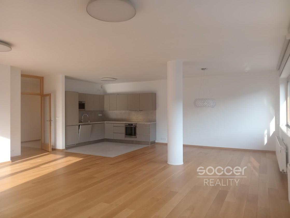 Pronájem krásného bytu 4+kk/B/S/PS, 140m2, Praha 6 - Vokovice, Skotská