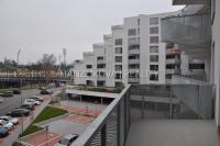Pronájem nového bytu 2+kk ve 4.NP s balkonem, byt B.4.8, rezidence DLOUHÁ LOUKA 2.etapa - Balkon, pronájem bytu 2+kk, rezidence Dlouhá Louka, České Budějovice