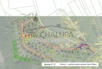 Prodej stavebního pozemku o výměře 801 m2, Hosín u Českých Budějovic, jižní svah - Hosín_situace.jpg