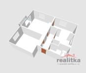 Prodej bytu 3+kk, 61 m2 s balkonem, ul. Rybova, Opava - byt 3+kk Rybova 13 3D.jpg