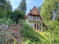 Stylová chata 14 km od Budějovic, autobusová i vlaková zastávka