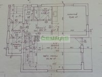 Malý dům s velkým potenciálem a zahradou v Rudolfově u rybníka Kačer - Půdorys přízemí