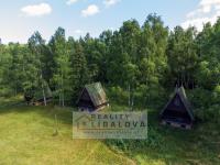 Prodej komplexu čtyř rekreačních chat s pozemkem, Kyjov u Krásné Lípy - DJI_0436.jpg