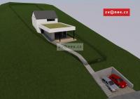 Prodej stavebního pozemku 830 m² s možností zpracování projektu domu, klidná lokalita Uherského Brodu – Újezdec