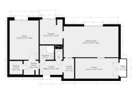 Prodej bytu 3+1, 70 m2 - plánek bytu